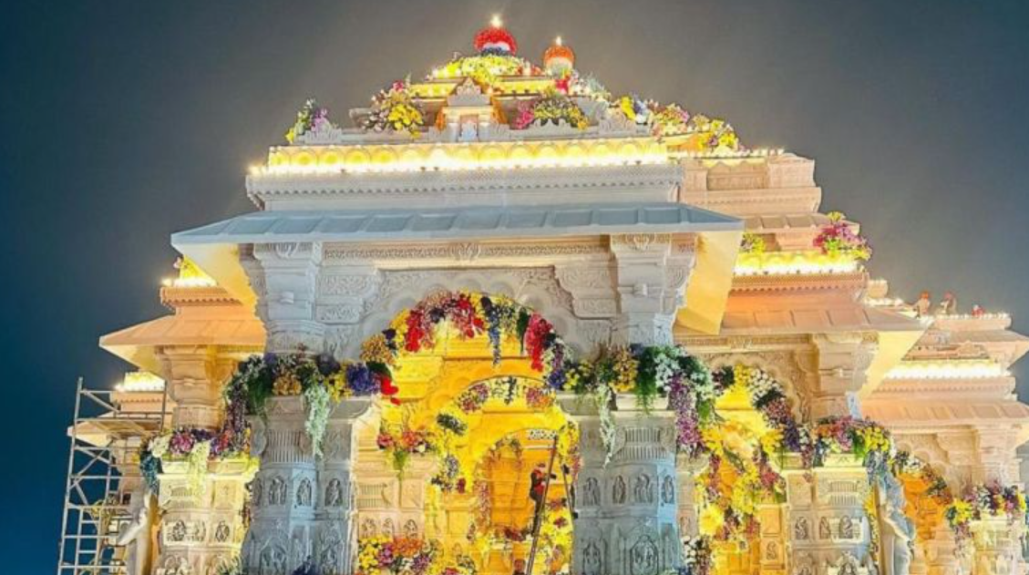 shri ram mandir ayodhya photo